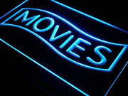 Movies LED Light Sign - LED Gift Works