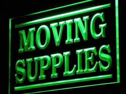 Moving Supplies LED Light Sign - LED Gift Works
