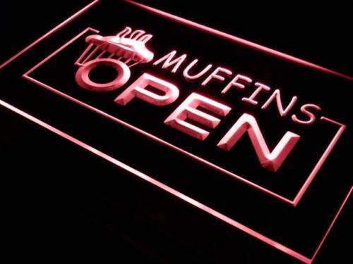 Muffins Open LED Light Sign - Way Up Gifts