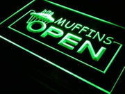 Muffins Open LED Light Sign - LED Gift Works