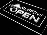 Muffins Open LED Light Sign - LED Gift Works