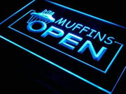 Muffins Open LED Light Sign - LED Gift Works