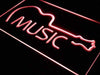 Music Guitar Instruments LED Light Sign - Way Up Gifts