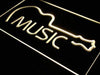 Music Guitar Instruments LED Light Sign - Way Up Gifts