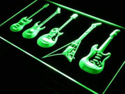 Music Guitar Set LED Light Sign - LED Gift Works