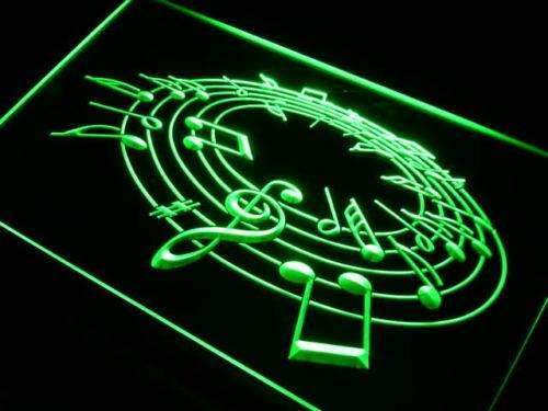 Music Notes LED Light Sign - Way Up Gifts