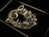 Music Notes LED Light Sign - Way Up Gifts