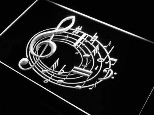 Music Notes LED Light Sign - LED Gift Works