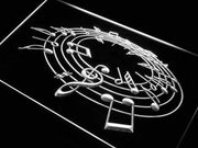 Music Notes LED Light Sign - LED Gift Works