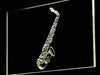 Music Store Lessons Saxophone LED Light Sign - Way Up Gifts