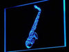 Music Store Lessons Saxophone LED Light Sign - Way Up Gifts