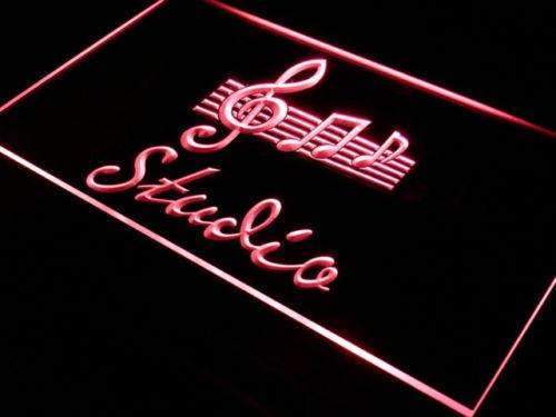 Music Studio LED Light Sign - LED Gift Works