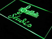 Music Studio LED Light Sign - LED Gift Works