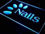 Nail Salon Nails LED Light Sign - LED Gift Works
