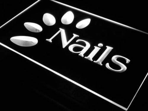 Nail Salon Nails LED Light Sign - LED Gift Works