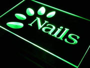 Nail Salon Nails LED Light Sign - LED Gift Works