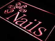 Nail Salon LED Light Sign - LED Gift Works