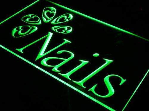 Nail Salon LED Light Sign - Way Up Gifts