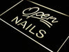 Nail Salon Open LED Light Sign - Way Up Gifts