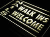 Nail Salon Walk Ins Welcome LED Light Sign - Way Up Gifts