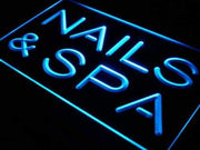 Nails Spa LED Light Sign - LED Gift Works