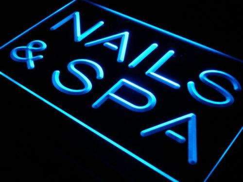 Nails Spa LED Light Sign - LED Gift Works