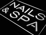 Nails Spa LED Light Sign - LED Gift Works
