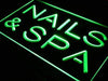 Nails Spa LED Light Sign - Way Up Gifts