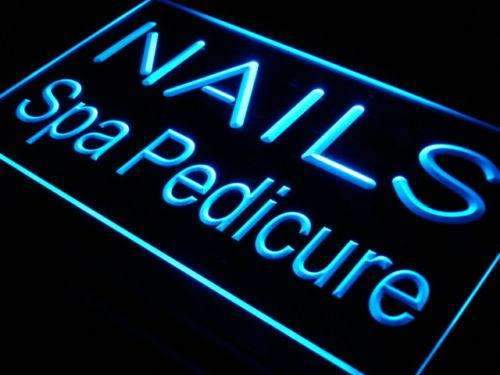 Nails Spa Pedicure LED Light Sign - LED Gift Works