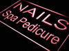 Nails Spa Pedicure LED Light Sign - Way Up Gifts