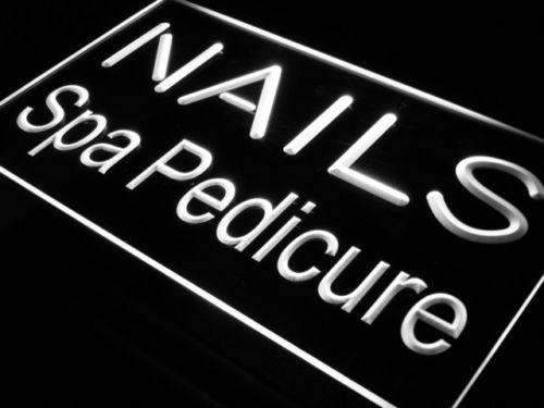Nails Spa Pedicure LED Light Sign - LED Gift Works