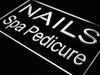 Nails Spa Pedicure LED Light Sign - Way Up Gifts