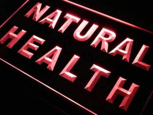 Natural Health Store LED Light Sign - LED Gift Works