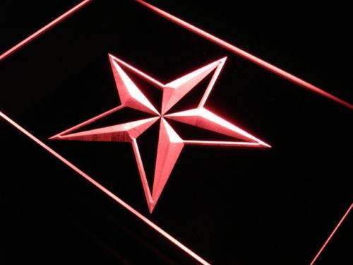 Nautical Star Decor LED Light Sign - LED Gift Works