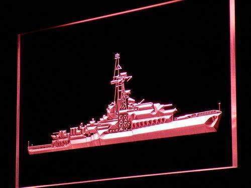 Navy Marine Ship LED Light Sign - Way Up Gifts