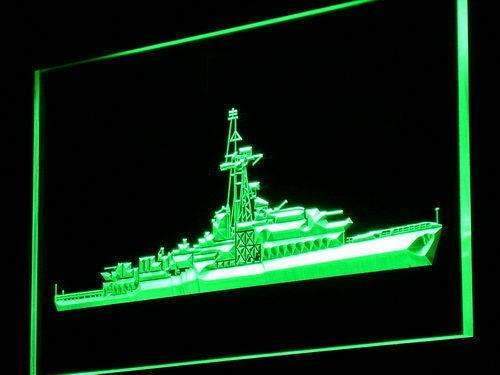 Navy Marine Ship LED Light Sign - Way Up Gifts