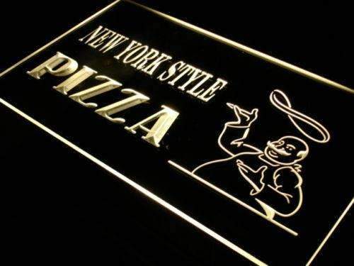 New York Style Pizza LED Light Sign - Way Up Gifts