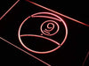 Nine Ball Billiards LED Light Sign - Way Up Gifts