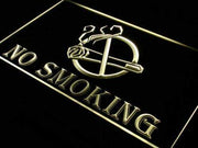 No Smoking LED Light Sign - LED Gift Works