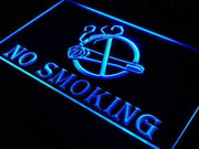 No Smoking LED Light Sign - LED Gift Works