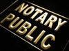 Notary Public Office LED Light Sign - Way Up Gifts