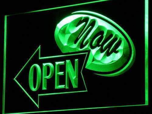 Now Open LED Light Sign - LED Gift Works