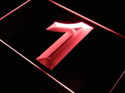 Number One LED Light Sign - LED Gift Works