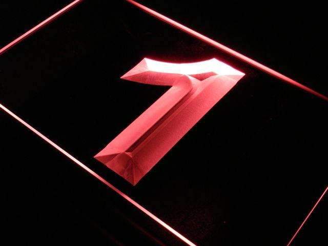Number One LED Light Sign - Way Up Gifts