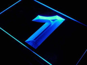 Number One LED Light Sign - LED Gift Works