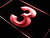 Number Three LED Light Sign - Way Up Gifts