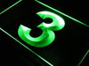 Number Three LED Light Sign - Way Up Gifts