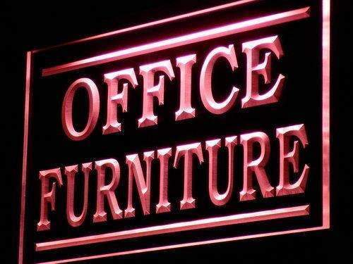 Office Furniture LED Light Sign - LED Gift Works