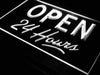 Open 24 Hours LED Light Sign - Way Up Gifts