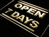 Open 7 Days LED Light Sign - Way Up Gifts
